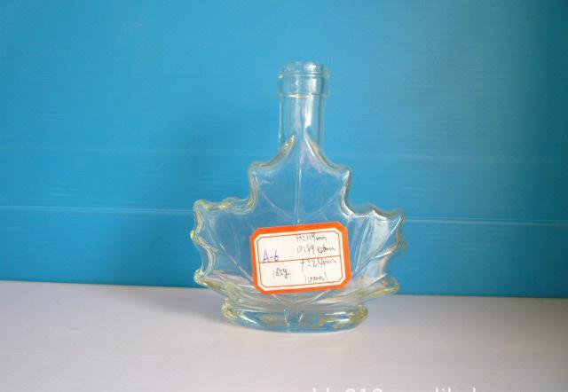 枫叶养生酒玻璃瓶药酒瓶工艺酒瓶 酒瓶生产厂家